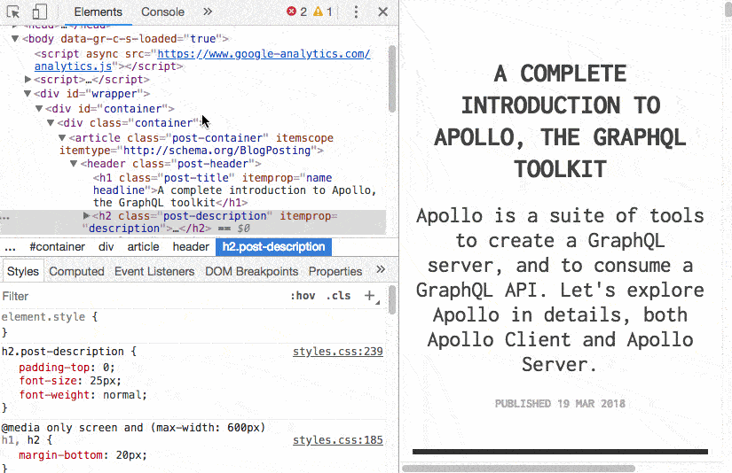 Screenshot a single element