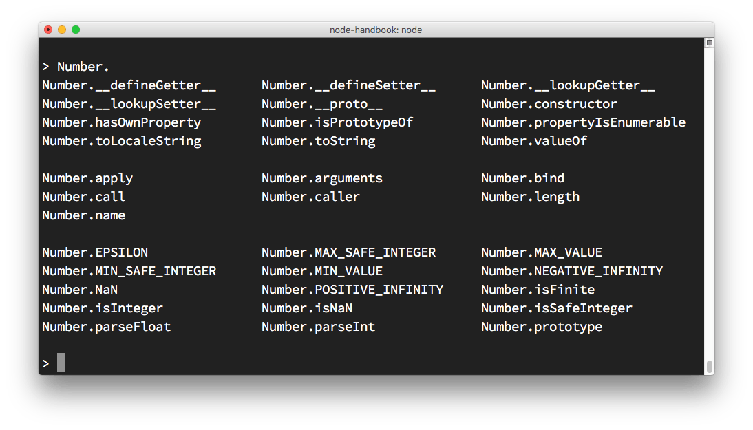 Pressing tab reveals object properties