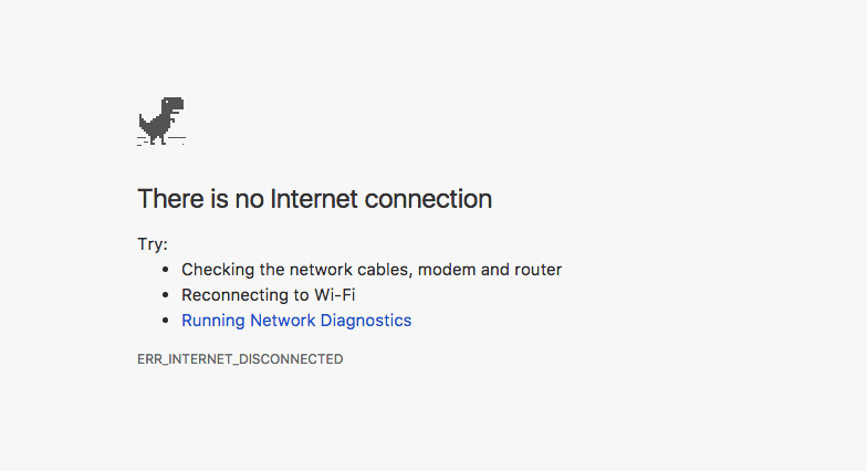 Offline support missing in service workers